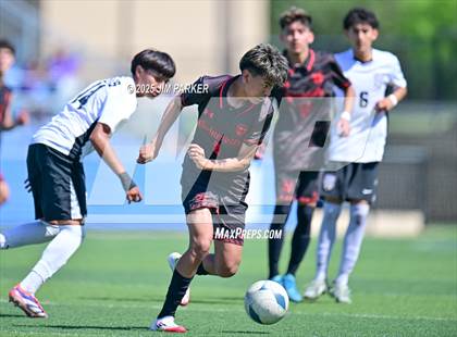 Thumbnail 1 in Austin Achieve vs. Gainesville (UIL 4A Soccer Division II Final) photogallery.