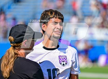 Thumbnail 1 in Austin Achieve vs. Gainesville (UIL 4A Soccer Division II Final) photogallery.