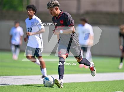Thumbnail 3 in Austin Achieve vs. Gainesville (UIL 4A Soccer Division II Final) photogallery.