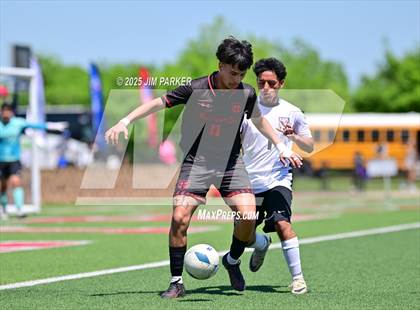 Thumbnail 1 in Austin Achieve vs. Gainesville (UIL 4A Soccer Division II Final) photogallery.