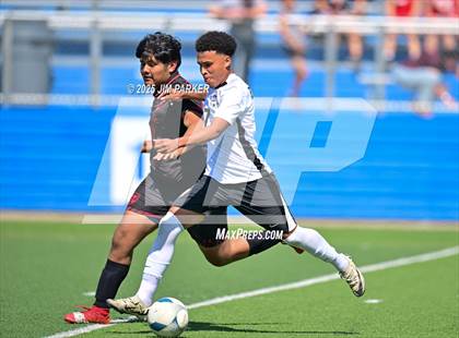 Thumbnail 1 in Austin Achieve vs. Gainesville (UIL 4A Soccer Division II Final) photogallery.