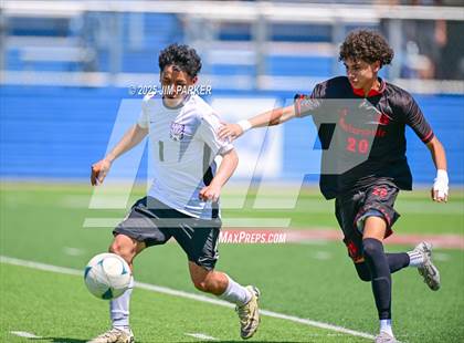 Thumbnail 3 in Austin Achieve vs. Gainesville (UIL 4A Soccer Division II Final) photogallery.