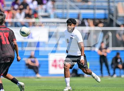 Thumbnail 3 in Austin Achieve vs. Gainesville (UIL 4A Soccer Division II Final) photogallery.