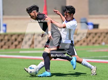 Thumbnail 1 in Austin Achieve vs. Gainesville (UIL 4A Soccer Division II Final) photogallery.