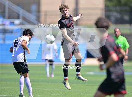 Thumbnail 1 in Austin Achieve vs. Gainesville (UIL 4A Soccer Division II Final) photogallery.