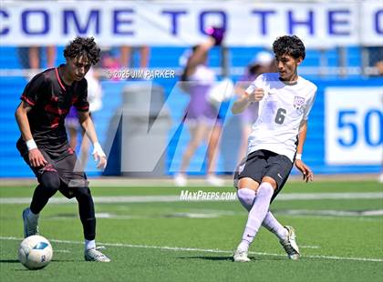 Thumbnail 3 in Austin Achieve vs. Gainesville (UIL 4A Soccer Division II Final) photogallery.