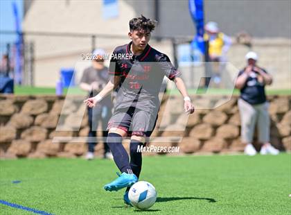 Thumbnail 3 in Austin Achieve vs. Gainesville (UIL 4A Soccer Division II Final) photogallery.