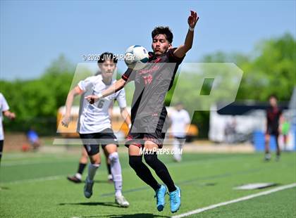 Thumbnail 3 in Austin Achieve vs. Gainesville (UIL 4A Soccer Division II Final) photogallery.