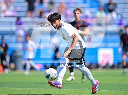 Thumbnail 2 in Austin Achieve vs. Gainesville (UIL 4A Soccer Division II Final) photogallery.