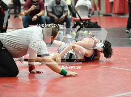 Thumbnail 2 in Paloma Valley vs San Marino (CIF Southern Section Wrestling Championships) photogallery.