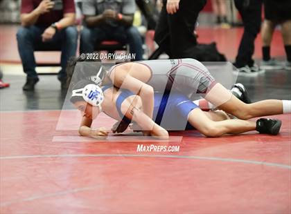 Thumbnail 2 in Paloma Valley vs San Marino (CIF Southern Section Wrestling Championships) photogallery.
