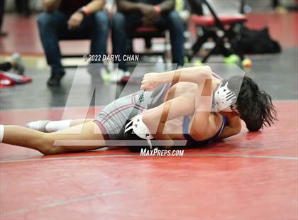 Thumbnail 1 in Paloma Valley vs San Marino (CIF Southern Section Wrestling Championships) photogallery.