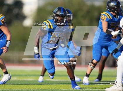 Thumbnail 2 in LBJ Austin vs Bay City (UIL 4A D1 Football Area) photogallery.