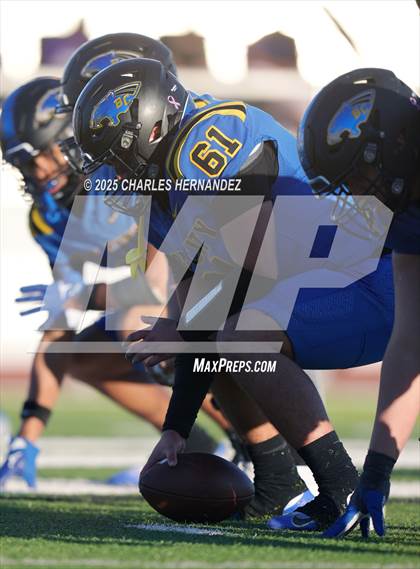 Thumbnail 3 in LBJ Austin vs Bay City (UIL 4A D1 Football Area) photogallery.