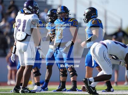 Thumbnail 2 in LBJ Austin vs Bay City (UIL 4A D1 Football Area) photogallery.