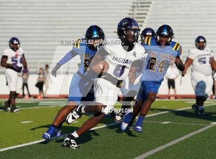 Thumbnail 3 in LBJ Austin vs Bay City (UIL 4A D1 Football Area) photogallery.