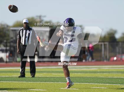 Thumbnail 1 in LBJ Austin vs Bay City (UIL 4A D1 Football Area) photogallery.