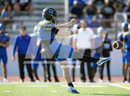 Thumbnail 2 in LBJ Austin vs Bay City (UIL 4A D1 Football Area) photogallery.