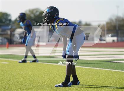 Thumbnail 2 in LBJ Austin vs Bay City (UIL 4A D1 Football Area) photogallery.