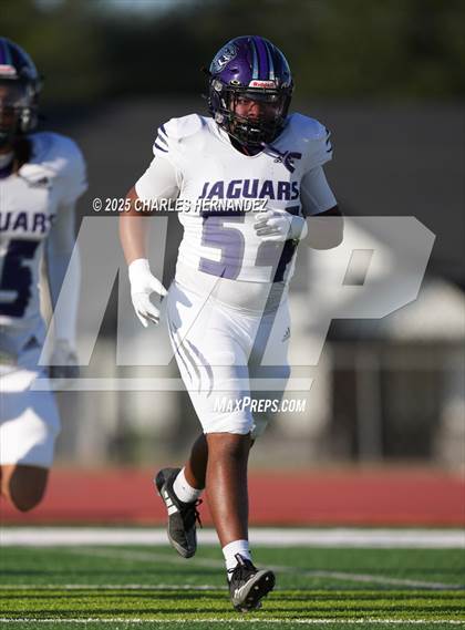 Thumbnail 1 in LBJ Austin vs Bay City (UIL 4A D1 Football Area) photogallery.