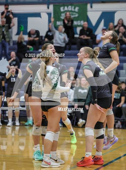 Thumbnail 1 in Madison vs Eagle (IHSAA 5A Final  Match 2)  photogallery.