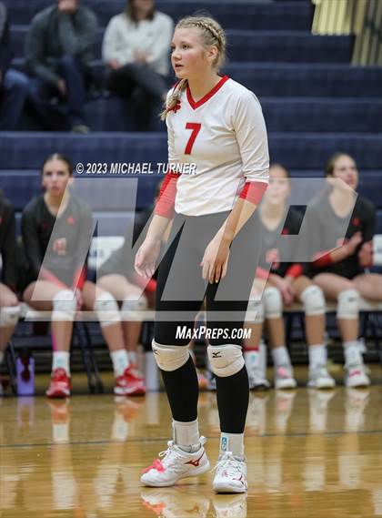 Thumbnail 2 in Madison vs Eagle (IHSAA 5A Final  Match 2)  photogallery.