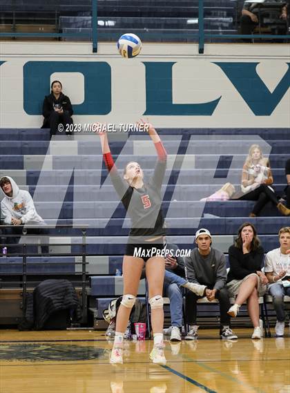 Thumbnail 2 in Madison vs Eagle (IHSAA 5A Final  Match 2)  photogallery.