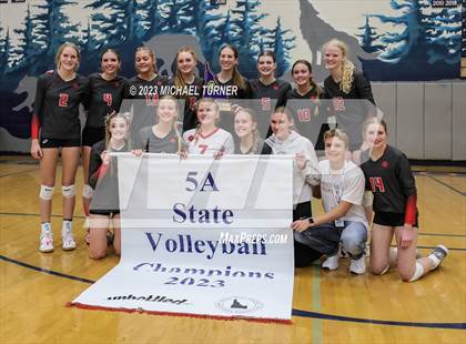Thumbnail 3 in Madison vs Eagle (IHSAA 5A Final  Match 2)  photogallery.