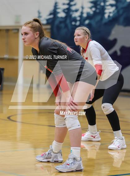Thumbnail 2 in Madison vs Eagle (IHSAA 5A Final  Match 2)  photogallery.