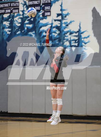Thumbnail 1 in Madison vs Eagle (IHSAA 5A Final  Match 2)  photogallery.