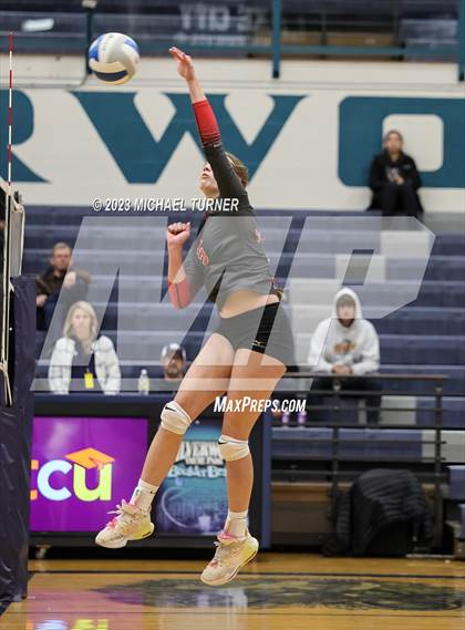 Thumbnail 2 in Madison vs Eagle (IHSAA 5A Final  Match 2)  photogallery.