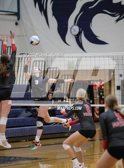 Thumbnail 3 in Madison vs Eagle (IHSAA 5A Final  Match 2)  photogallery.