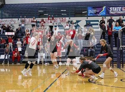 Thumbnail 2 in Madison vs Eagle (IHSAA 5A Final  Match 2)  photogallery.