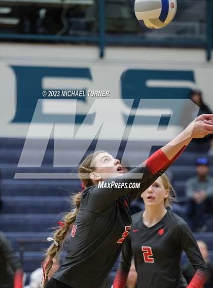 Thumbnail 2 in Madison vs Eagle (IHSAA 5A Final  Match 2)  photogallery.