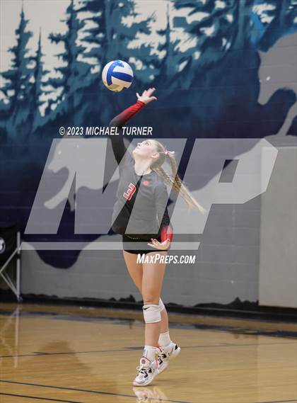 Thumbnail 2 in Madison vs Eagle (IHSAA 5A Final  Match 2)  photogallery.