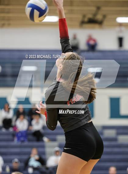 Thumbnail 2 in Madison vs Eagle (IHSAA 5A Final  Match 2)  photogallery.