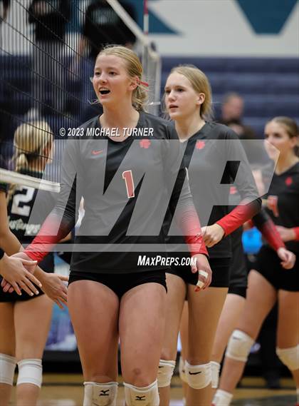 Thumbnail 3 in Madison vs Eagle (IHSAA 5A Final  Match 2)  photogallery.
