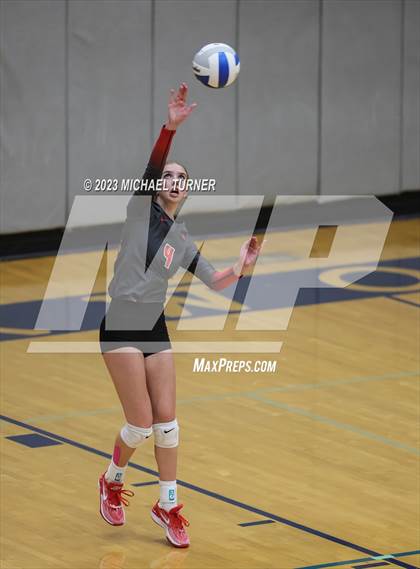 Thumbnail 2 in Madison vs Eagle (IHSAA 5A Final  Match 2)  photogallery.