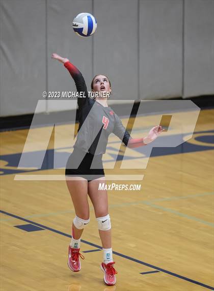 Thumbnail 1 in Madison vs Eagle (IHSAA 5A Final  Match 2)  photogallery.