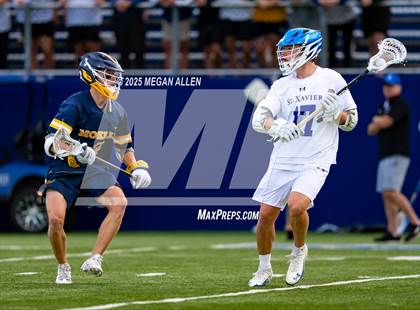 Thumbnail 2 in Archbishop Moeller @ St. Xavier (OHSAA Division 1 Round 3) photogallery.