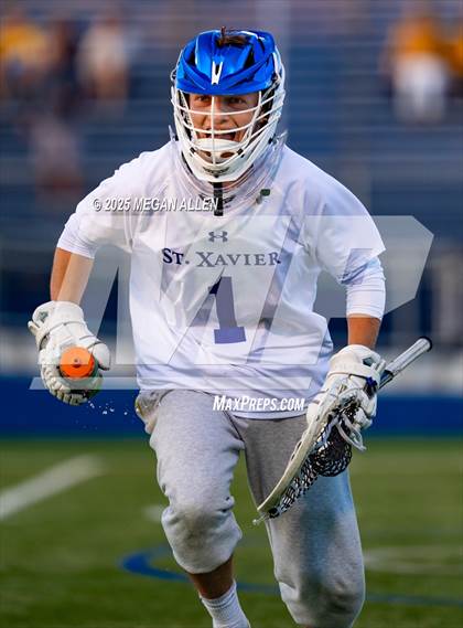 Thumbnail 2 in Archbishop Moeller @ St. Xavier (OHSAA Division 1 Round 3) photogallery.