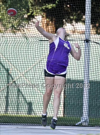 Thumbnail 2 in CIF CS Masters Championships (Girls Field Events) photogallery.