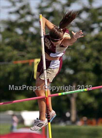 Thumbnail 2 in CIF CS Masters Championships (Girls Field Events) photogallery.
