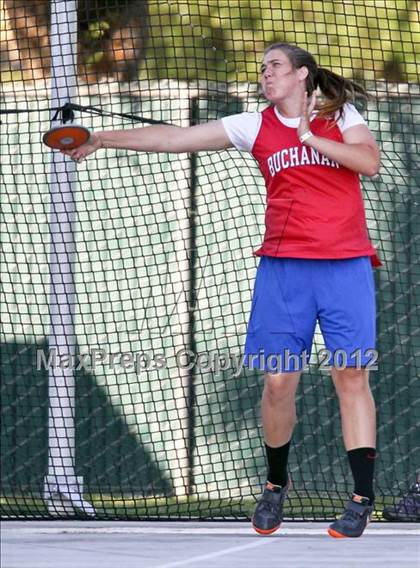 Thumbnail 2 in CIF CS Masters Championships (Girls Field Events) photogallery.