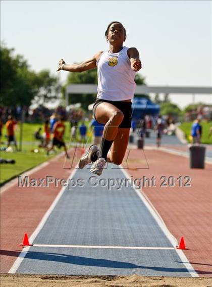 Thumbnail 2 in CIF CS Masters Championships (Girls Field Events) photogallery.