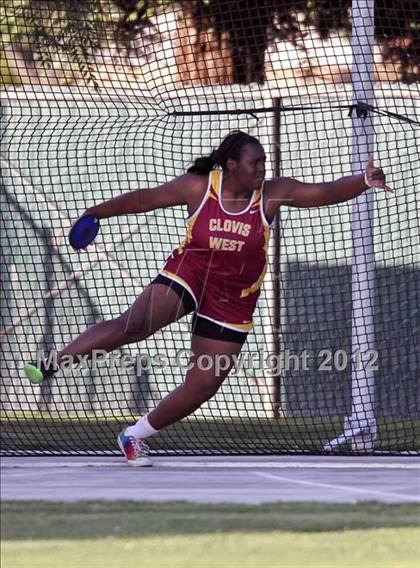 Thumbnail 3 in CIF CS Masters Championships (Girls Field Events) photogallery.