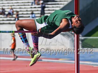 Thumbnail 2 in CIF CS Masters Championships (Girls Field Events) photogallery.