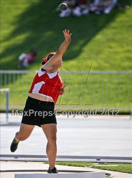 Thumbnail 1 in CIF CS Masters Championships (Girls Field Events) photogallery.