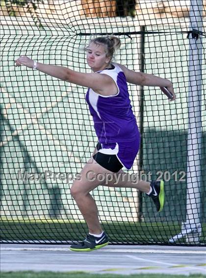 Thumbnail 1 in CIF CS Masters Championships (Girls Field Events) photogallery.