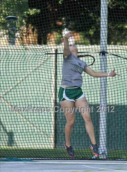Thumbnail 2 in CIF CS Masters Championships (Girls Field Events) photogallery.